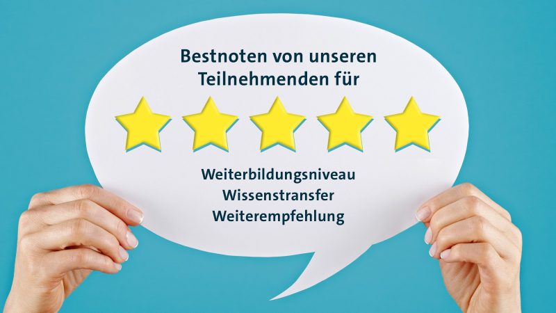 Weiterempfehlung Seminare Kompetezzentrum